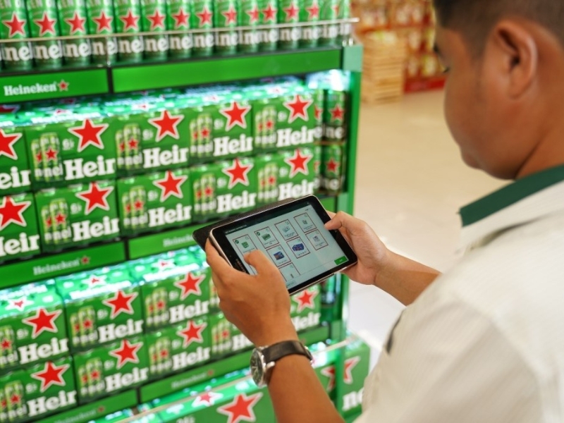 AI trong sản xuất tại Heineken