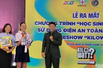 Ra mắt chương trình truyền hình tiết kiệm điện dành cho học sinh