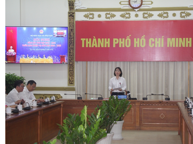 TPHCM: Tăng tốc nhiều chương trình, đề án giáo dục trong năm học 2024-2025